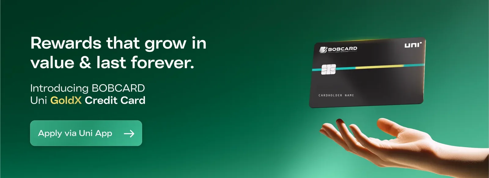 UNI Gold X Credit Card